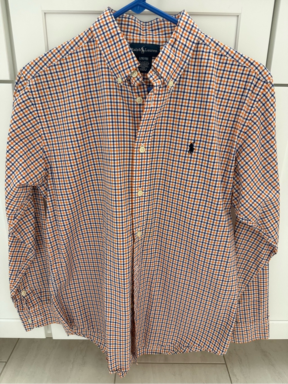 Ralph Lauren Youth Large Dress Shirt, Sz 16/18